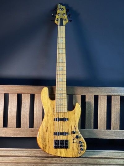 D Mark Custom Jazz 6 Spalted